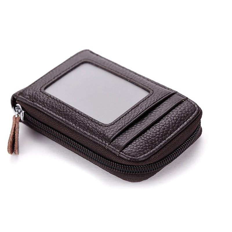 Travel Journey Bank Card Organizer Wallet Passport ID Card Holder Ticket Credit Card Bag Case Zipper