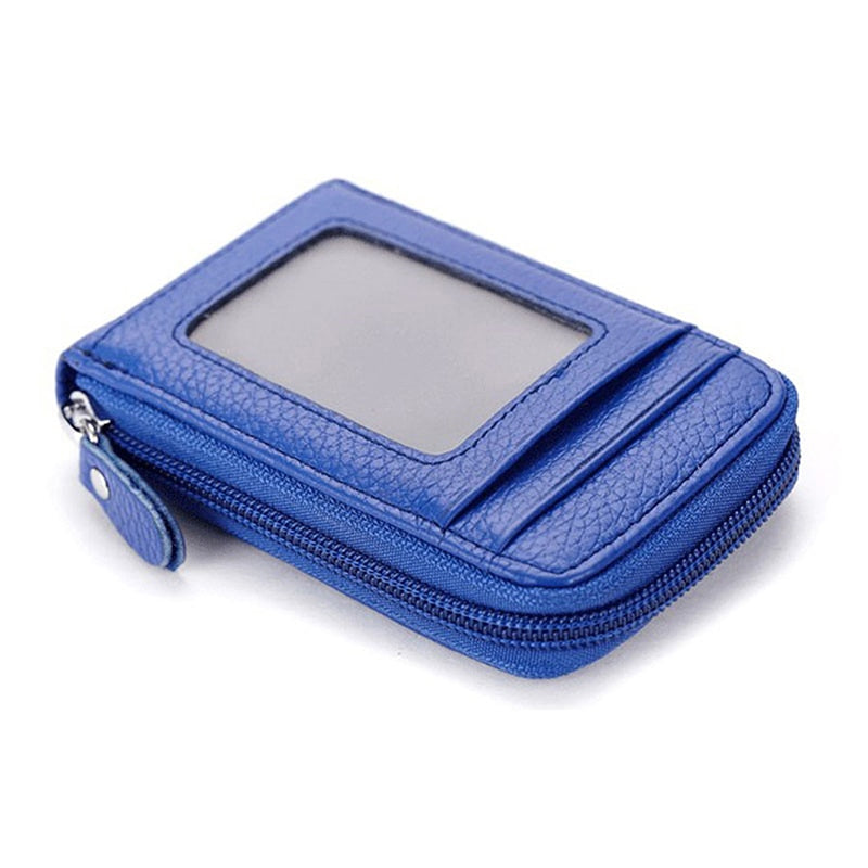 Travel Journey Bank Card Organizer Wallet Passport ID Card Holder Ticket Credit Card Bag Case Zipper