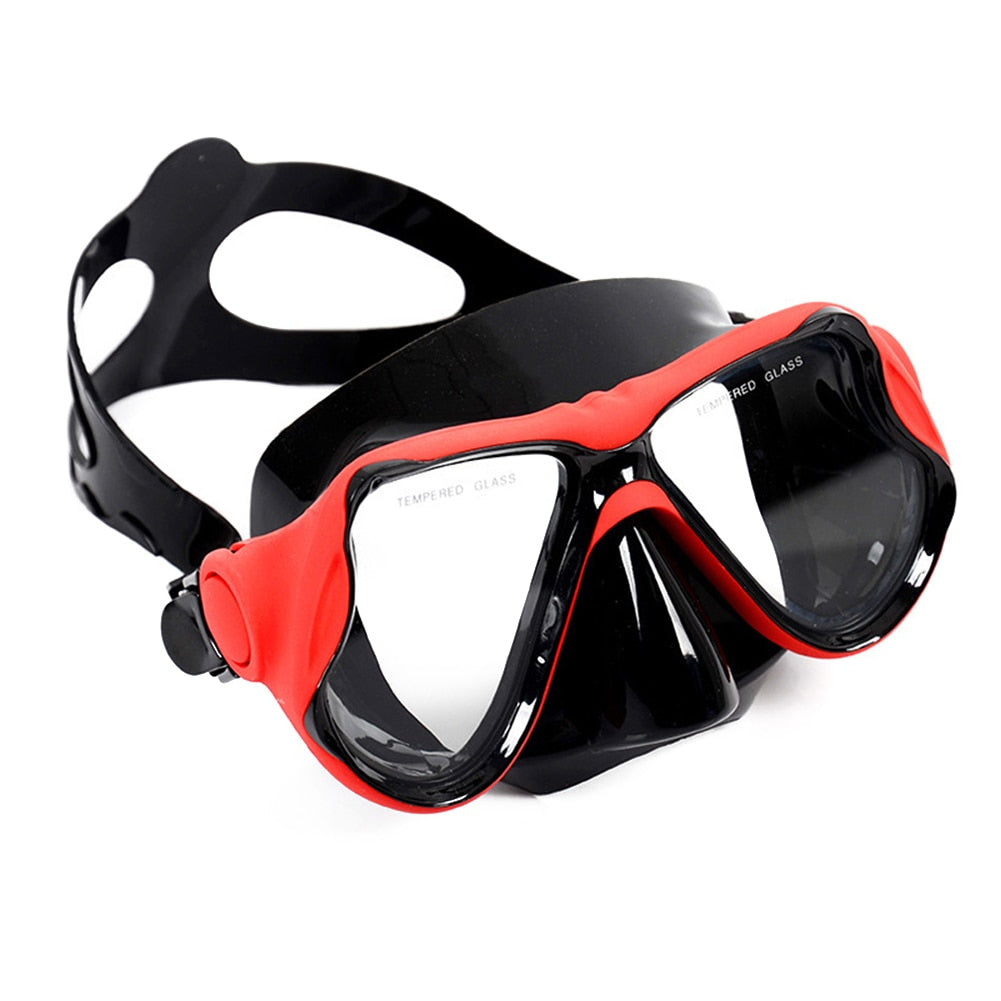 Unisex Diving Masks Snorkeling Anti-slip Breath Tube Adult Anti-fog Swim Goggles Water Sports Swimming Equipment