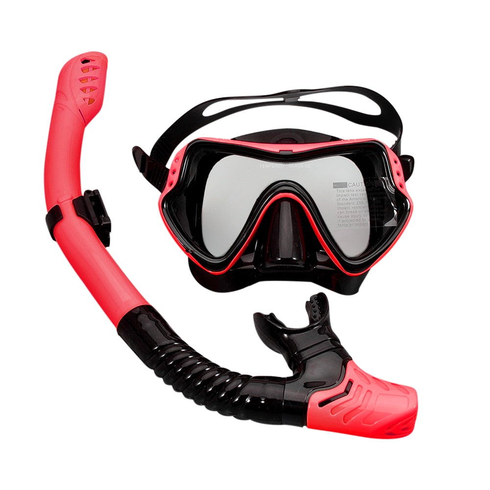 Unisex Diving Masks Snorkeling Anti-slip Breath Tube Adult Anti-fog Swim Goggles Water Sports Swimming Equipment