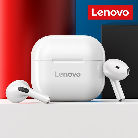 Lenovo LP40 TWS Wireless Earphone Bluetooth 5.0 Bass Touch Control Dual Stereo Noise Reduction Long Standby 230mAH
