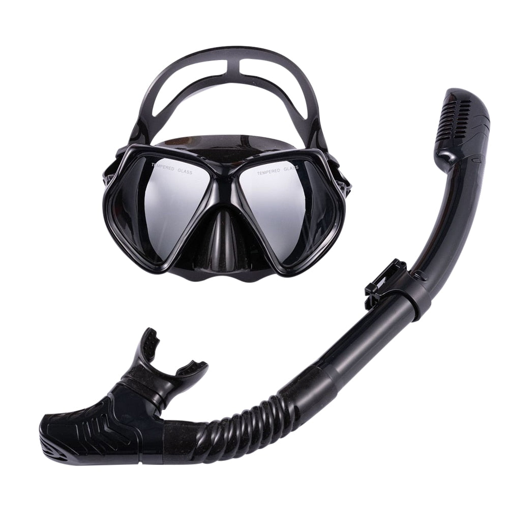 Unisex Diving Masks Snorkeling Anti-slip Breath Tube Adult Anti-fog Swim Goggles Water Sports Swimming Equipment