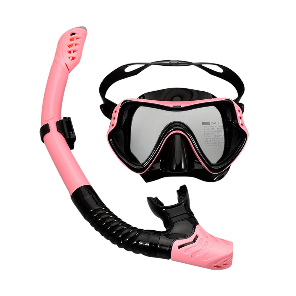 Unisex Diving Masks Snorkeling Anti-slip Breath Tube Adult Anti-fog Swim Goggles Water Sports Swimming Equipment