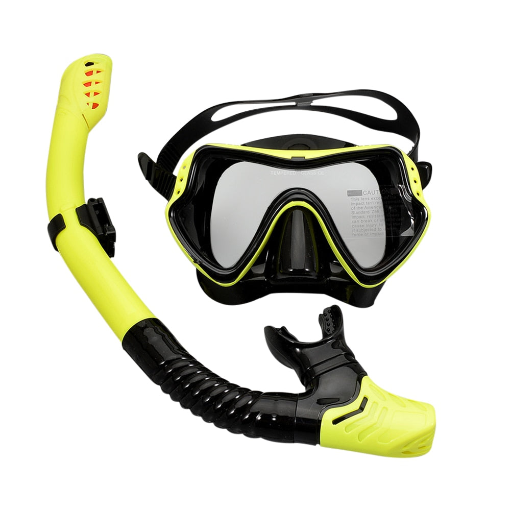 Unisex Diving Masks Snorkeling Anti-slip Breath Tube Adult Anti-fog Swim Goggles Water Sports Swimming Equipment